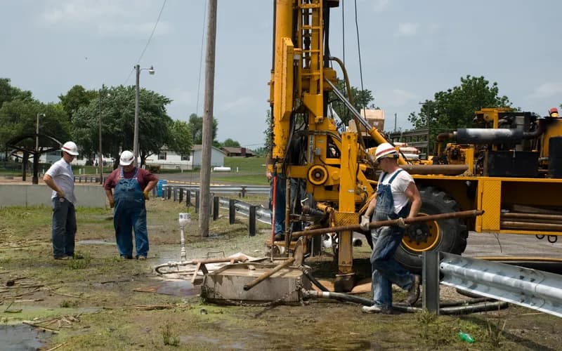 Water well drilling in Buffalo